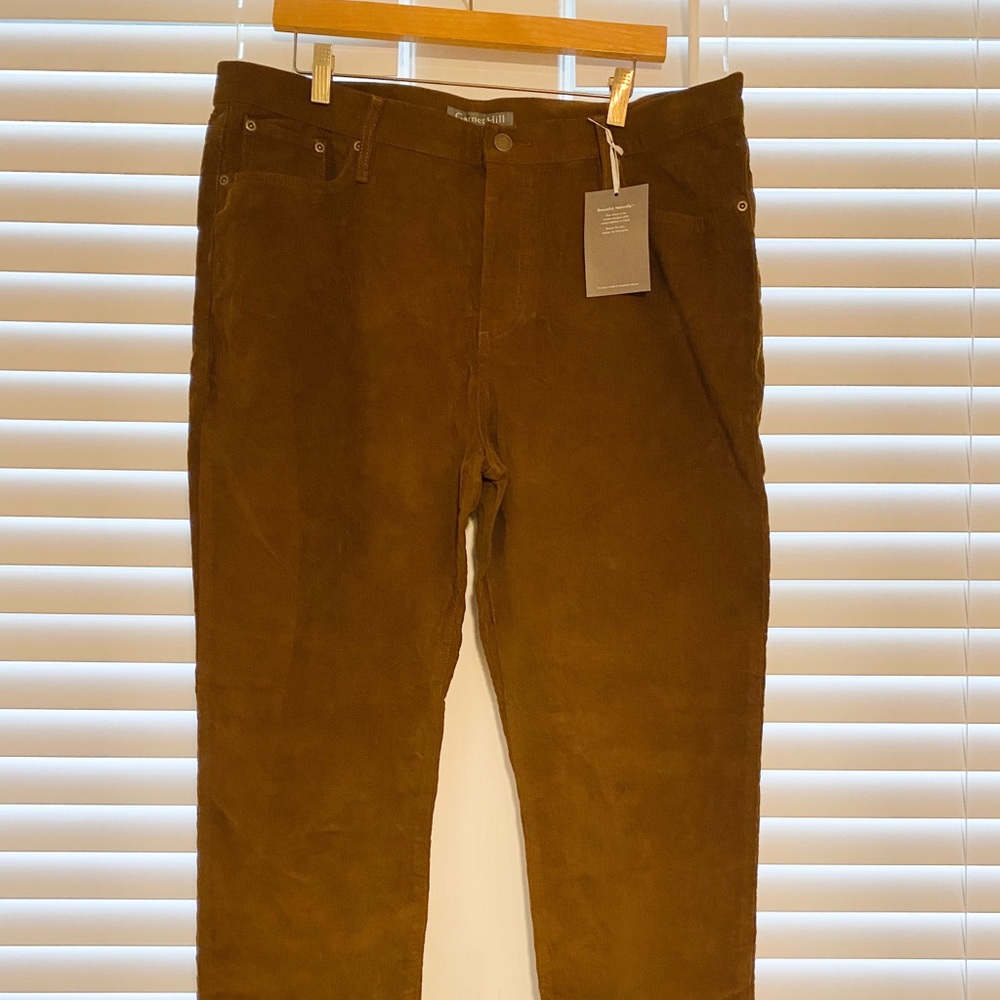 GARNET HILL CORDUROY PANT